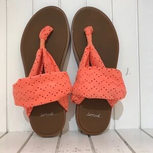 Sanuk Sandals coral